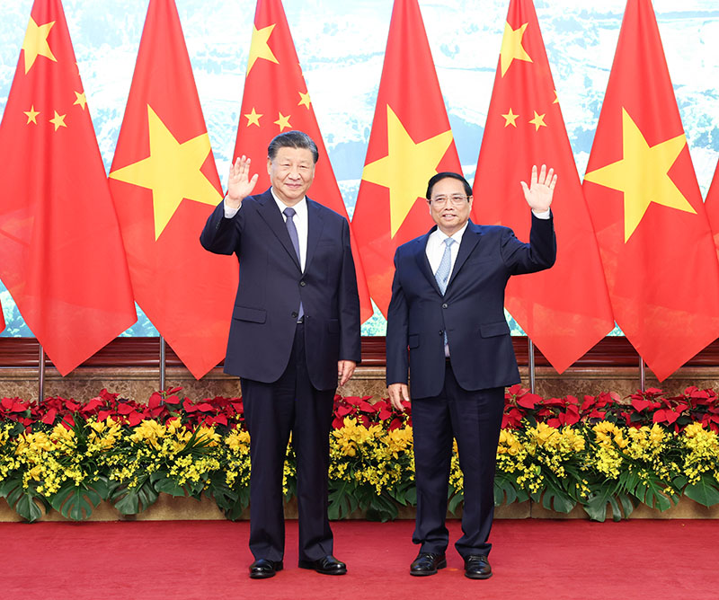 习近平会见越南总理范明政「相关图片」