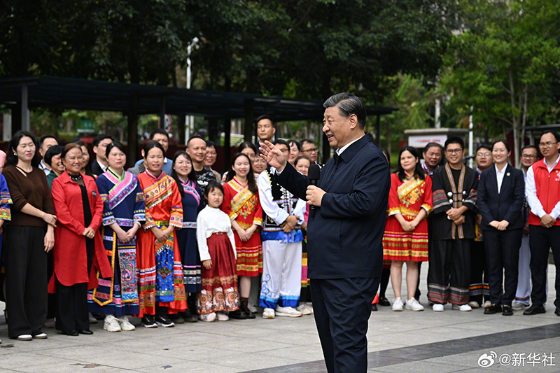 习近平在广西南宁市考察调研「相关图片」