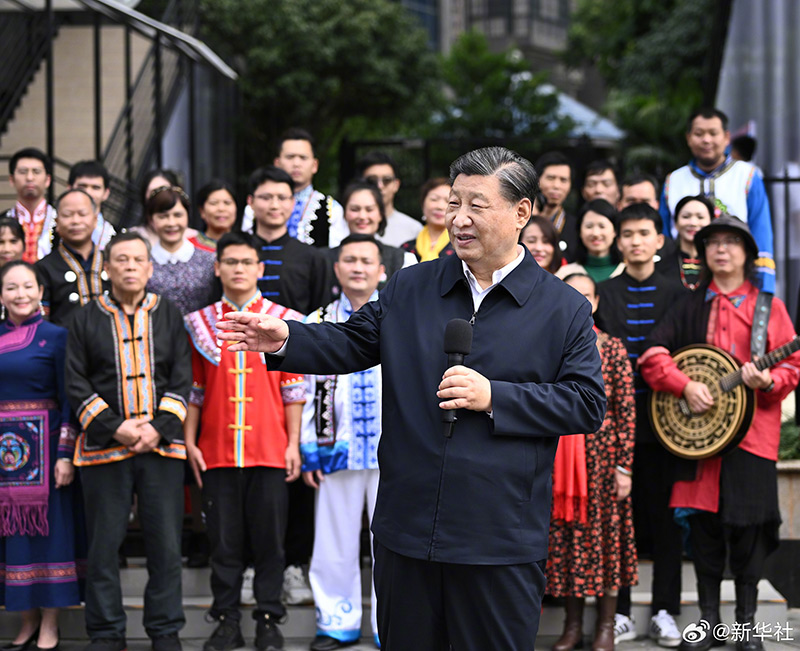 习近平在广西南宁市考察调研「相关图片」