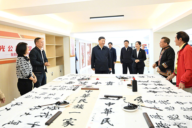 习近平在广西南宁市考察调研「相关图片」