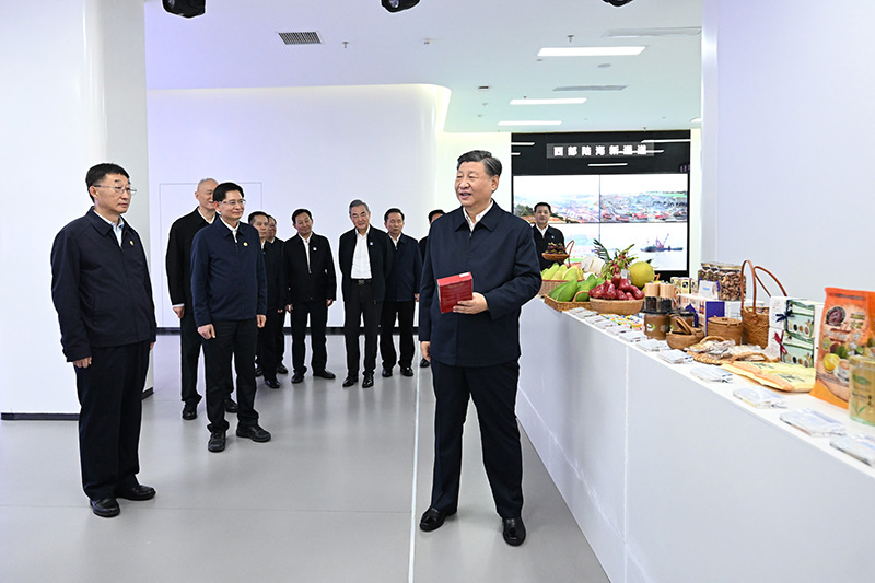 习近平在广西考察时强调 解放思想创新求变向海图强开放发展 奋力谱写中国式现代化广西篇章 蔡奇陪同考察「相关图片」