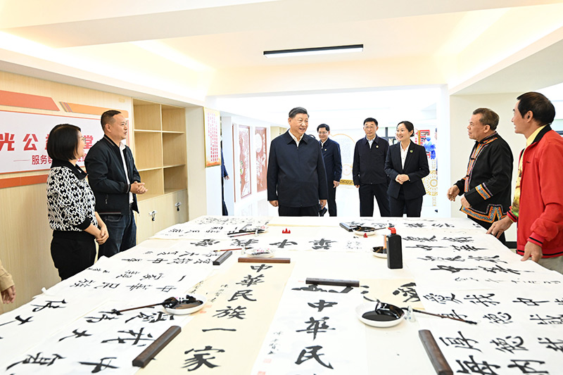 习近平在广西考察时强调 解放思想创新求变向海图强开放发展 奋力谱写中国式现代化广西篇章 蔡奇陪同考察「相关图片」