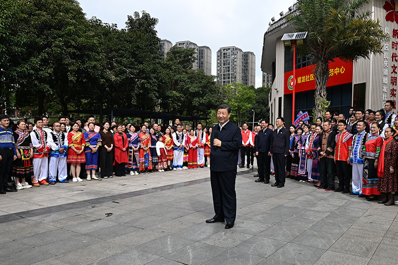 习近平在广西考察时强调 解放思想创新求变向海图强开放发展 奋力谱写中国式现代化广西篇章 蔡奇陪同考察「相关图片」